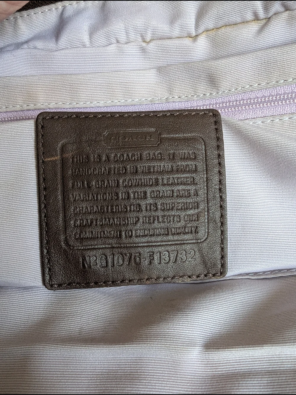 Coach Soho Pleated Leather Shoulder Bag